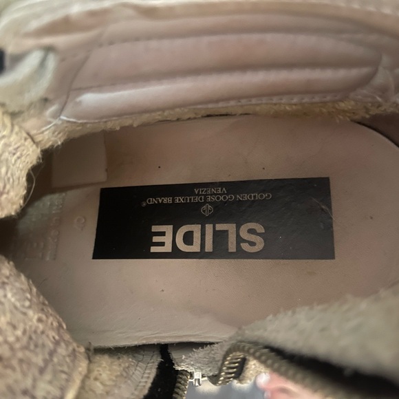 Golden Goose High Top Slide Sneakers Sz 40 - Picture 5 of 10